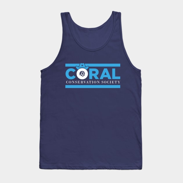 Coral Conservation Society Tank Top by RetroReview